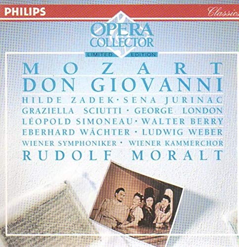 Mozart , Wolfgang Amadeus - Don Giovanni (GA) (Zadek, Jurinac, Sciutti, London, Simoneau, Berry, Wächter, Weber, Moralt)