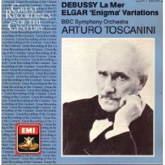 Toscanini , Arturo - Debussy: La Mer / Elgar: 'Enigma' Variations (Toscanini, BBC SO)