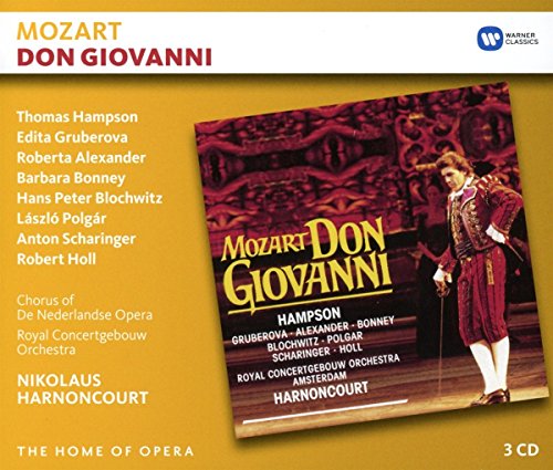 Mozart , Wolfgang Amadeus - Don Giovanni (Hampson, Gruberova, Alexander, Bonney, Blochwitz, Polgar, Scharinger, Holl, Harnoncourt)