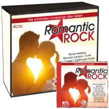 diverse - Romantic Rock - Die schönsten Lovesongs aller Zeiten - 4CD-Box + Bonus CD