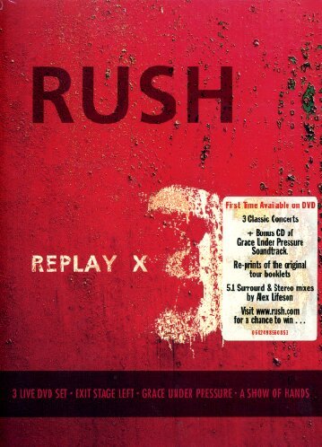  - Rush - Replay X3 [3 DVDs]