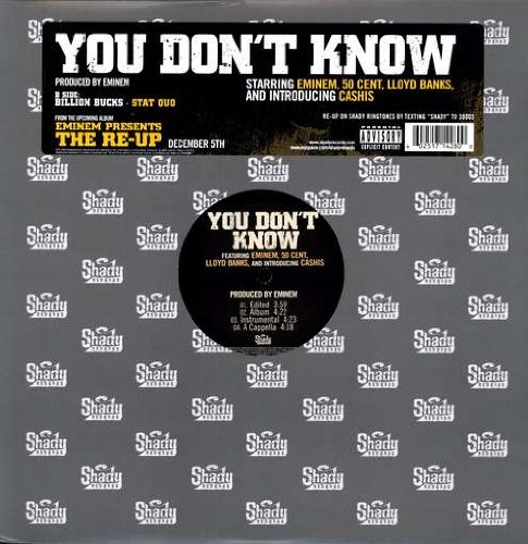 Eminem - You Don't Know (12'') (Maxi) (Vinyl)