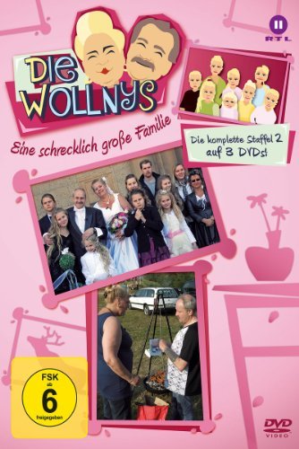 DVD - Die Wollnys - Eine schrecklich große Familie - Staffel 2