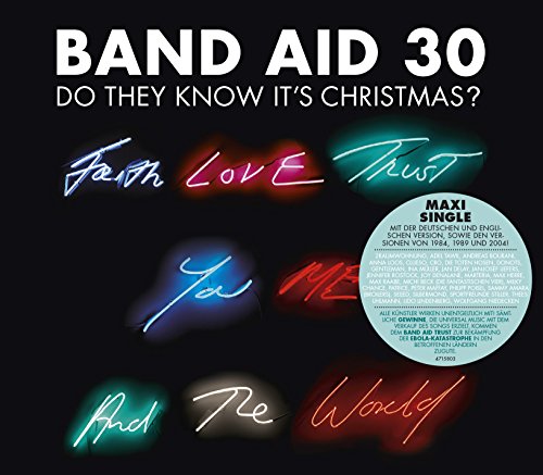 Band Aid 30 - Do They Know It's Christmas? (German + UK Versionen)