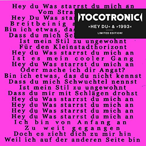 Tocotronic - Hey du/1993 [Vinyl Single]