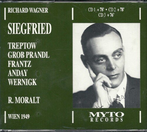 Wagner , Richard - Siegfried (Wien 1949) (Treptow, Grob Prandl, Frantz, Anday, Wernick, Moralt)