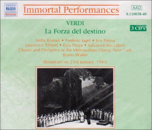 Verdi , Giuseppe - La Forza Del Destino (Roman, Jagel, Petina, Tibbett, Pinza, Baccaloni, Walter)