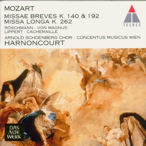 Mozart , Wolfgang Amadeus - Missae K. 140, 192 & 262 (Concentus Musicus Wien, Harnoncourt)