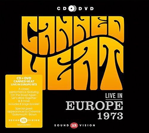 Canned Heat - Live in Europe 1973 (CD+Dvd)