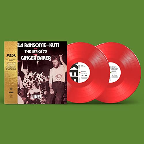 Kuti, Fela & Baker , Ginger - Live! (50th Anniversery) (Red) (Vinyl)