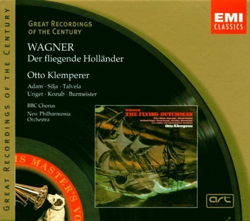 Wagner , Richard - Der fliegende Hölländer (Adam, Silja, Talvela, Unger, Otto Klemperer) (Great Recordings Of The Century)