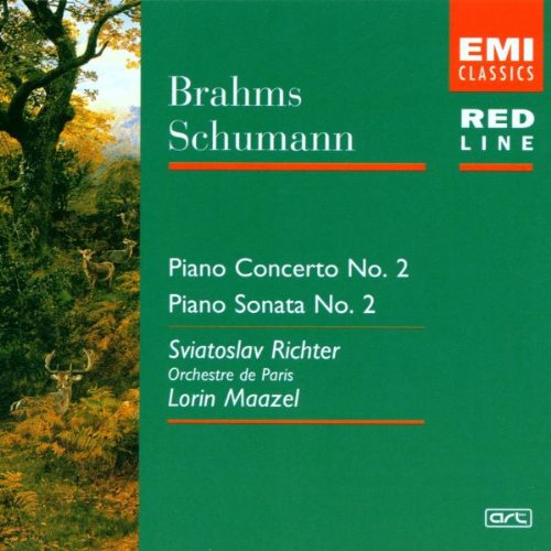 Richter , Sviatoslav - Brahms: Piano Concerto No. 2 / Schumann: Piano Sonata No. 2 (Richter, Maazel, Orchestre De Paris)