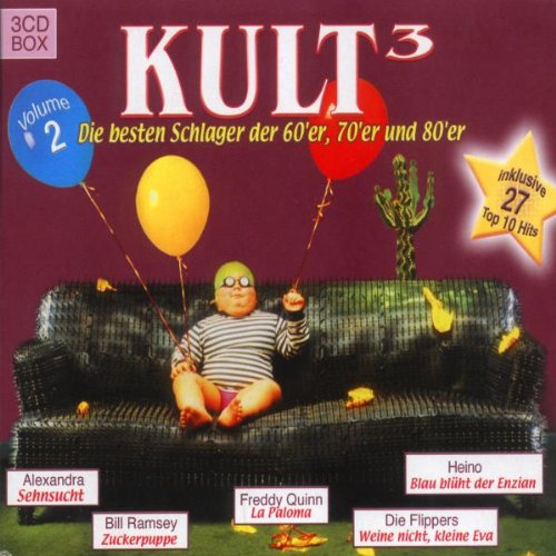 Various - Kult3 - Die besten Schlager der 60er, 70er und 80er Jahre