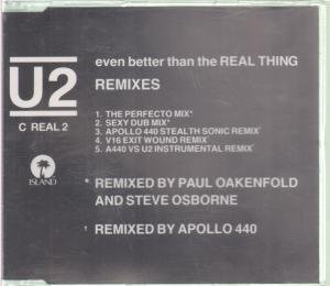 U2 - Even Better Than The Real Thing - Remixes (Maxi)