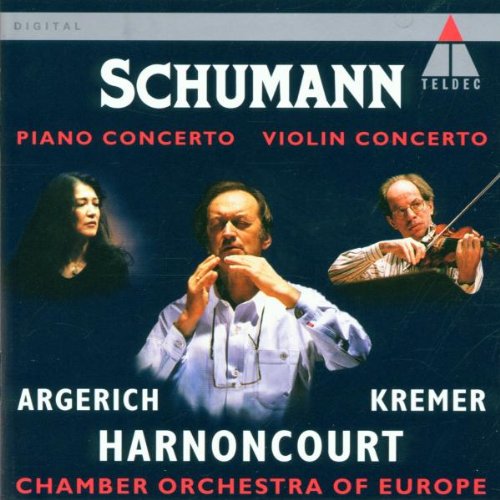 Schumann , Robert - Piano Concerto, Op. 54 (Argerich) / Violin Concerto (Kremer) (Harnoncourt)