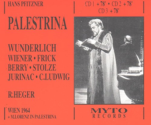 Pfitzner , Hans - Palestrina (Wunderlich, Wiener, Frick, Berry, Stolze, Jurinac, Ludwig, Heger)