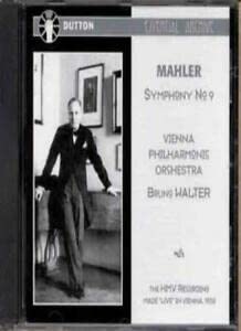 Mahler , Gustav - Symphony No. 9 (Walter, WP)