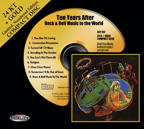 Ten Years After - Rock & Roll Music to the World-24k-Gold CD