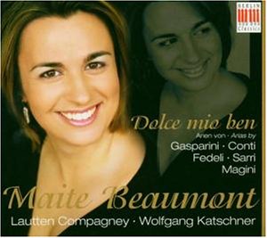 Beaumont , Maite - Dolce mio ben (Lauten Campagney)