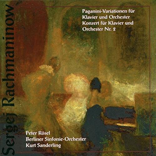 Rachmaninov , Sergej - Paganini-Variationen für Klavier und Orchester / Konzert für Klavier und Orchester Nr. 2 (Rösel, BSO, Sanderling)