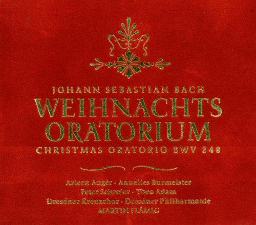 Bach , Johann Sebastian - Weihnachts-Oratorium, BWV 248 (Auger, Burmeister, Schreier, Adam, Flämig)