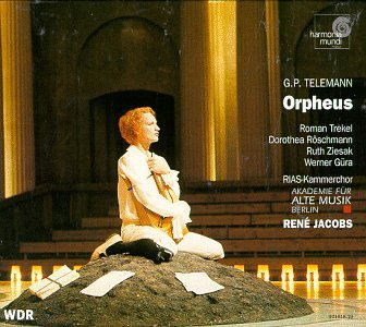 Telemann , Georg Philipp - Orpheus oder Die wunderbare Beständigkeit der Liebe (GA) (Röschmann, Jacobs)