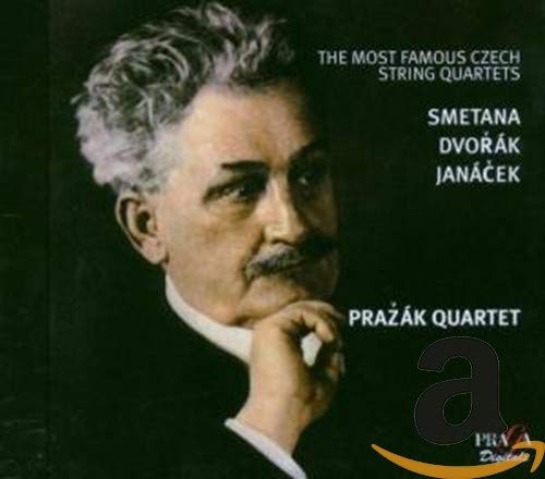 Prazak , Quartet - The Most Famous Czech String Quartets By Smetana, Dvorak, Janacek