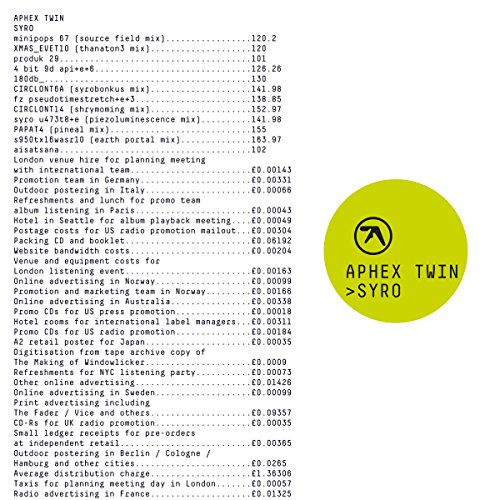 Aphex Twin - Syro (3lp+Mp3/140g/Gatefold) [Vinyl LP]