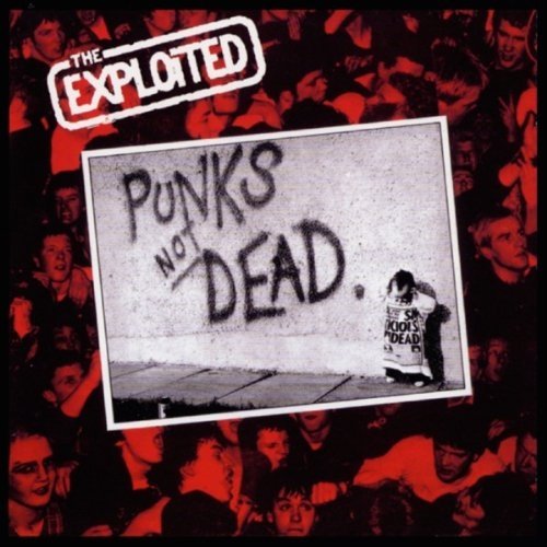 Exploited , The - Punks Not Dead (Limited Edition) (Red / White) (Vinyl)