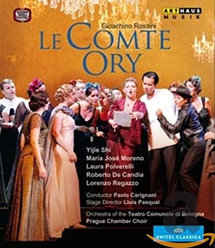 Rossini , Gioacchino - Le Comte Ory (Carignani, Pasqual, Shi, Moreno, Polvertelli, De Candia, Regazzo)