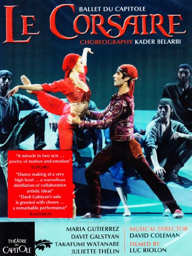 Belarbi , Kader & Coleman , David & Riolon , Luc - Adam: Le Corsaire (Gutierrez, Galstyan, Watanabe, Thelin, Belarbi, Coleman, Riolon) (DVD)