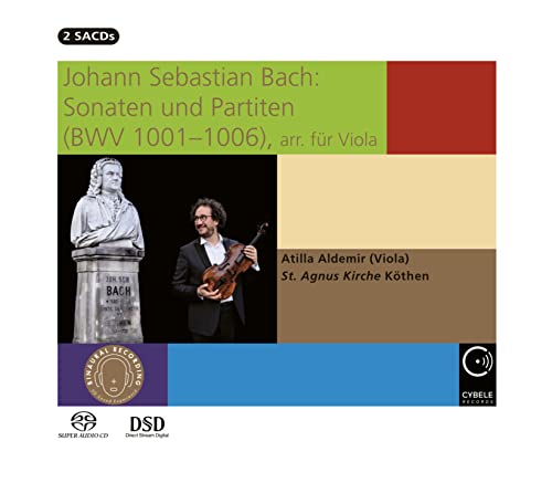 Bach , Johann Sebastian - Sonaten und Partiten (BWV 1001-1006), arr. für Viola (Aldemir) (SACD)