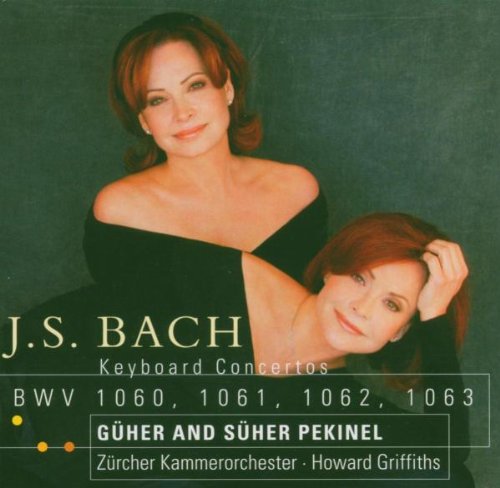 Bach , Johann Sebastian - Keyboard Concertos BWV 1060, 1061, 1062, 1063 (Güher And Süher Pekinel, Zürcher Kammerorchester, Griffiths)