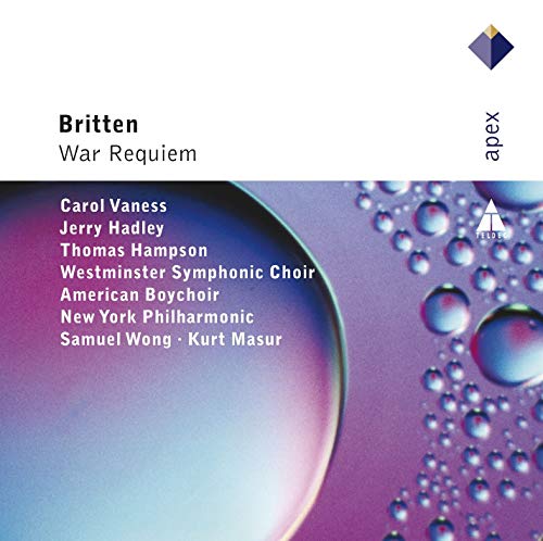 Britten , Benjamin - War Requiem (Vaness, Hadley, Hampson, Wong, Masur)