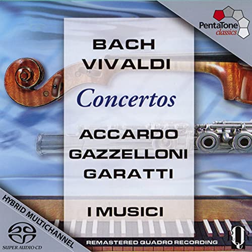 Bach , Johannes Sebastian / Vivaldi , Antonio - Concertos (Accardo, Gazzelloni, Garatti) (SACD)