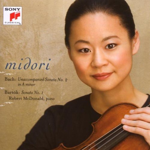 Midori - Bach: Unaccompanied Sonata No. 2 In A Minor / Bartok: Sonata No. 1 (McDonald)