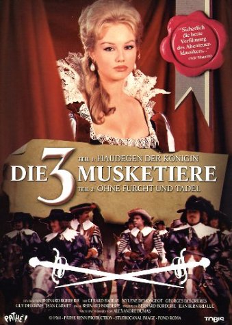 DVD - Die drei Musketiere - Teil 1 & 2 (Haudegen der Königin / Ohne Furcht und Tadel)