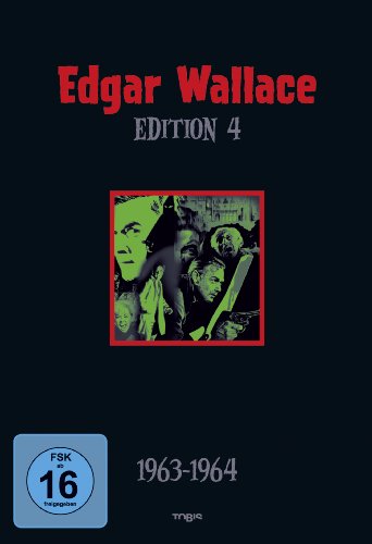 DVD - Edgar Wallace Edition 4 (1963 - 1964) (Der schwarze Abt / Das Indische Tuch  / Zimmer 13 / Der Hexer)