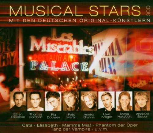 Andreas Bieber, Pia Douwes, Thomas Borchert, Felix Martin Uwe Kröger - Musical Stars