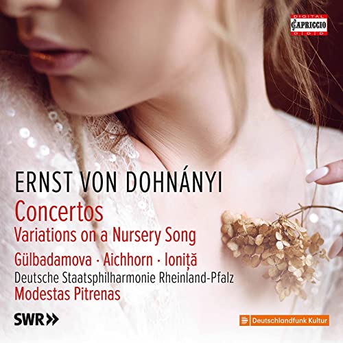 Dohnanyi , Ernst von - Concertos (Nursery Song / Gülbadamova / Aichhorn) (Modestas Pitrenas)