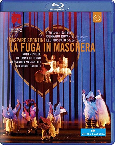 Rovaris , Corrado & I Virtuosi Italiani - Spontini: La Fuga In Maschera (Rovaris, Muscato, Rosique, Di Tonno, Marianelli, Daliotti) (Blu-ray)