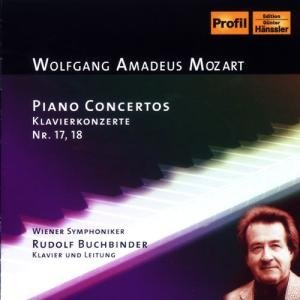 Mozart , Wolfgang Amadeus - Piano Concertos/Klavierkonzerte Nr. 17, 18 (Buchbinder, WS)