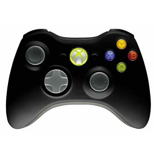  - Xbox 360 - Controller Wireless R Black Original