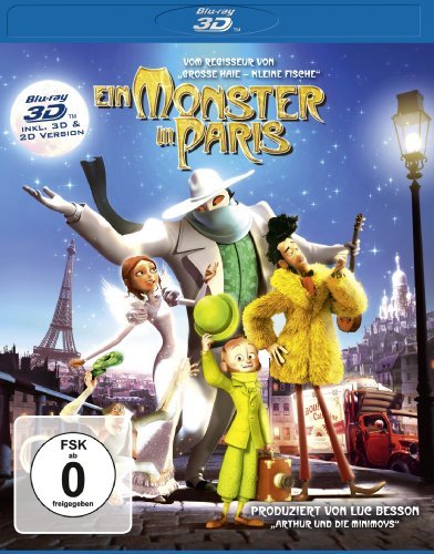 Blu-ray - Ein Monster in Paris [3D Blu-ray]