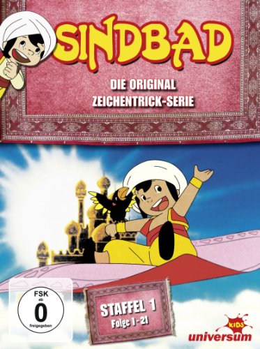  - Sindbad - Die Original Zeichentrick-Serie, Staffel 1, Folge 01-21 (3 DVDs)