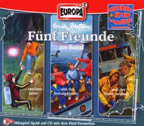 F³nf Freunde - 10/3er Box-An Bord