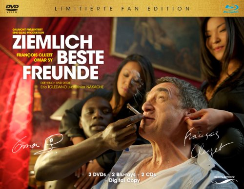 DVD - Ziemlich beste Freunde (Limitierte Fan Edition) (3 DVDs, 2 Blu-rays, 2 CDs)