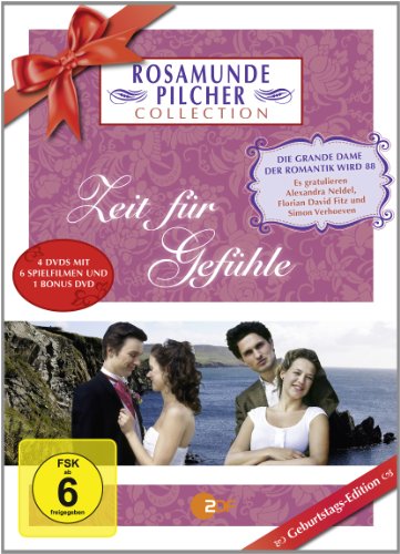 DVD - Rosamunde Pilcher Collection XIII - Zeit für Gefühle (Geburtstags-Edition, 4 Discs)