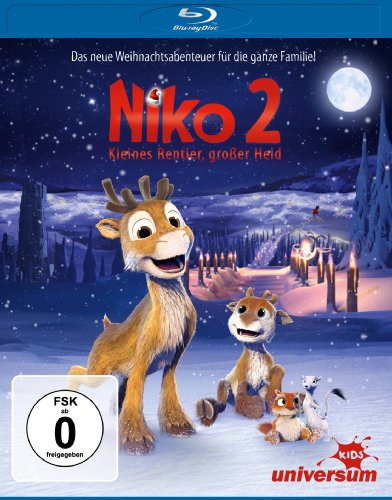  - Niko 2 - Kleines Rentier, großer Held [Blu-ray]