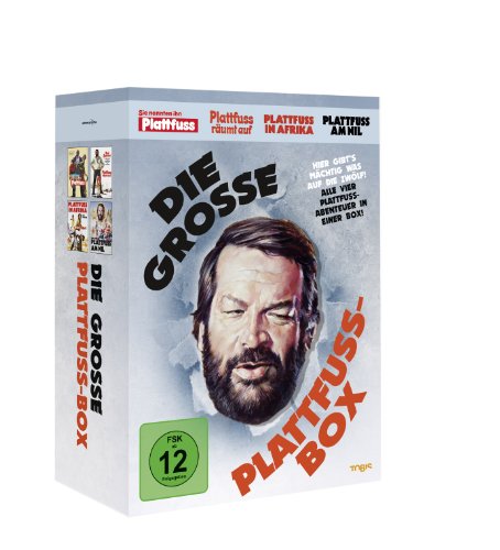 DVD - Bud Spencer - Die große Plattfußbox [Remastered Version, 4 DVDs]